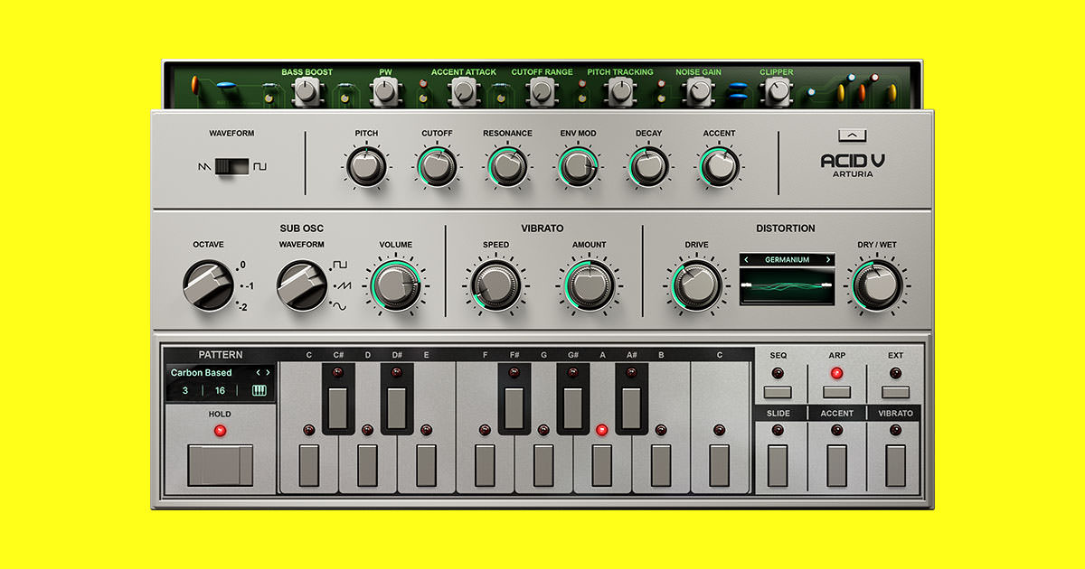 Arturia、TB-303クローン「Acid V」を発表…… 実機のサウンドを忠実に