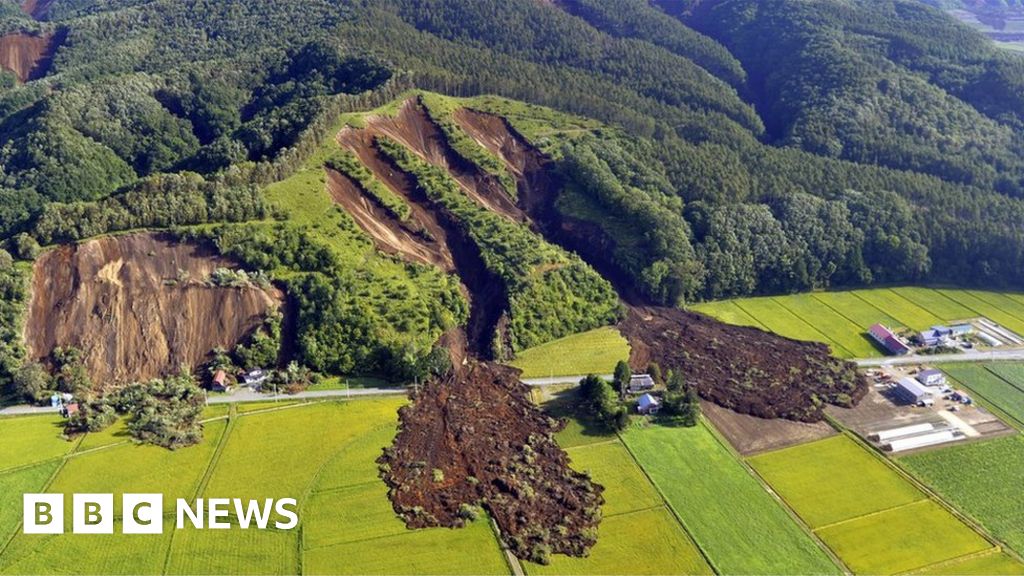 Japan hit by deadly earthquake and mudslides