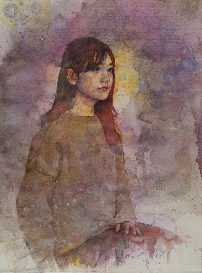 今月のおすすめ作品＜水彩で描く人物画の競演＞ | 一枚の繪