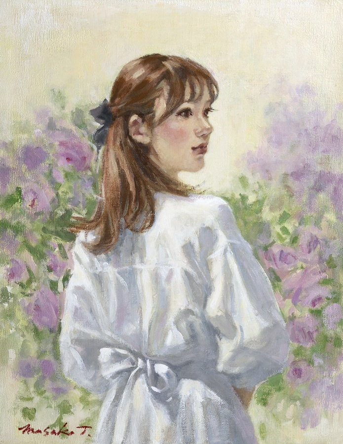 田所雅子 油絵展（上野松坂屋） | 一枚の繪