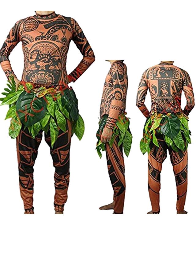 モアナと伝説の海/マウイ 衣装 コスチューム コスプレ マウイ ミニ