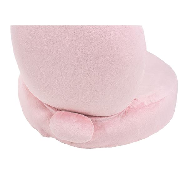 座椅子 ピンク (約)幅50cm 折りたたみ式 【北海道・沖縄・離島配送不可