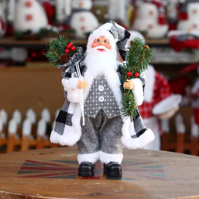 サンタクロース サンタ 人形 6タイプ おしゃれ 大型 30cm クリスマス