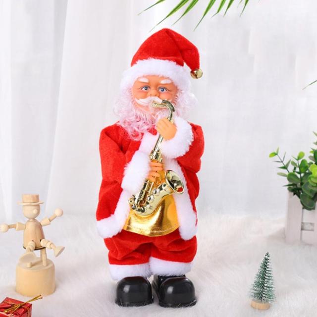 送料無料 サンタクロース 人形 ダンシングサンタ 4タイプ選べる
