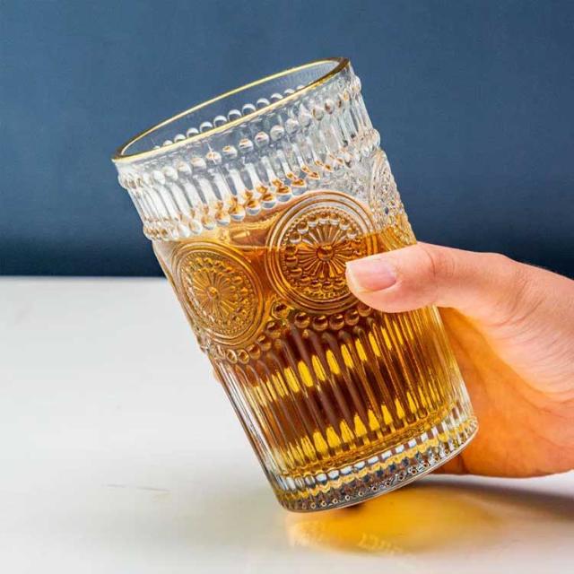 グラス 6個セット 400ml 330ml ガラスコップ ボヘミアグラス