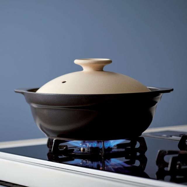 土鍋 8号 Karl IH対応 軽量土鍋 （ ガス火対応 オール熱源対応 電子