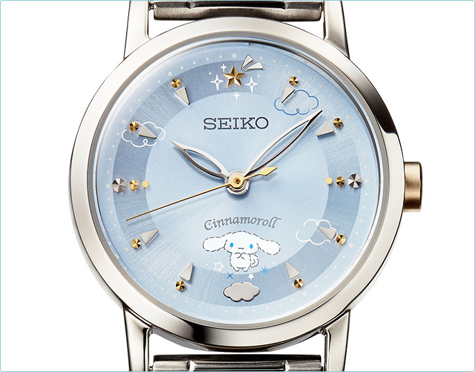 セイコー×シナモロール コラボウオッチ／プレミアムキャラクターグッズ