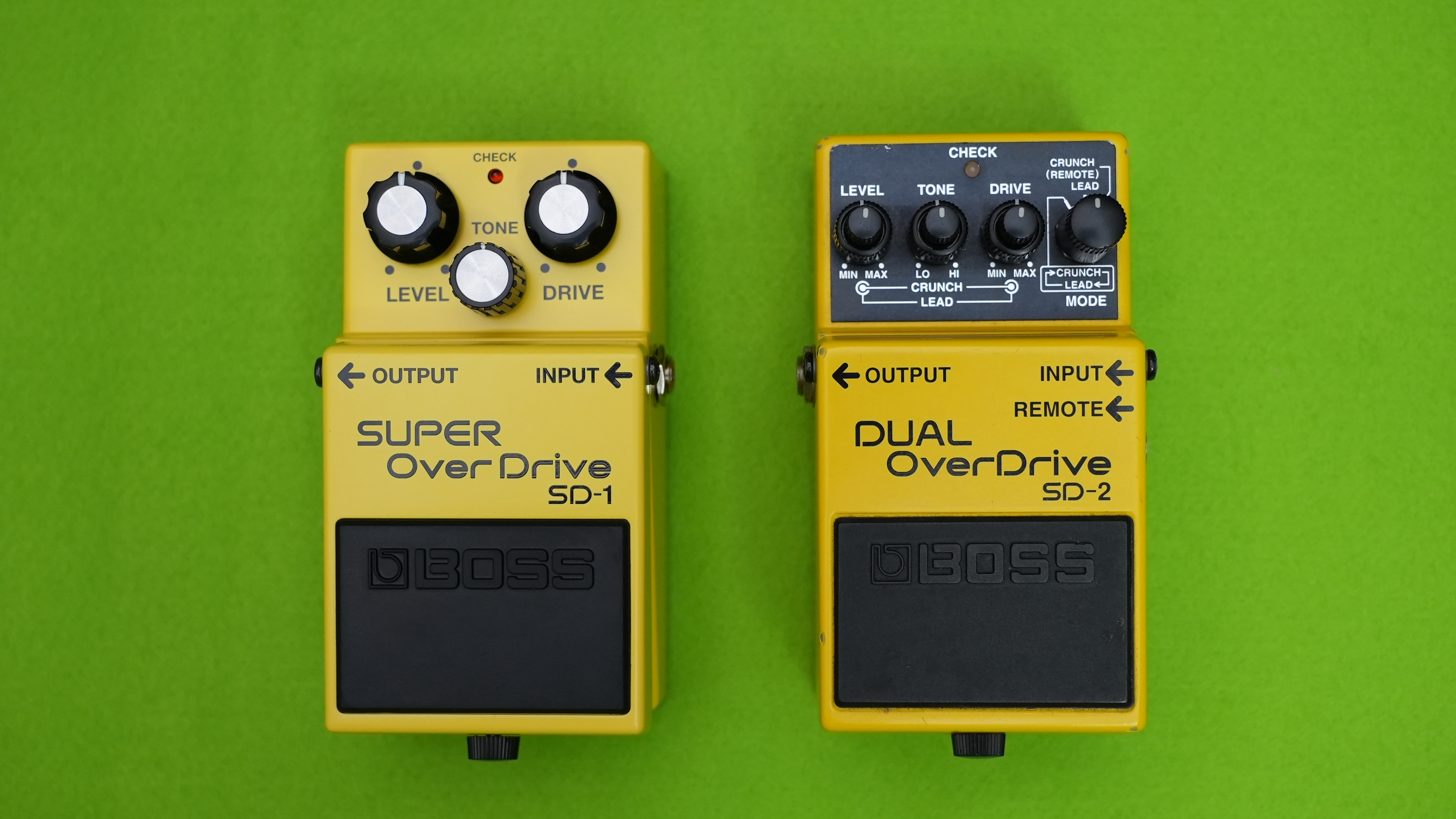 BOSSのSD-1は有名だけど 後継機種（SD-2）があったのは知らなかった