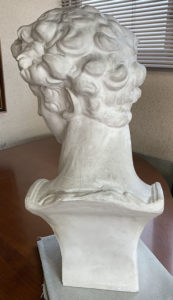 石膏物語】ジュリアーノ・デ・メディチ胸像 ミケランジェロ作 本人とは