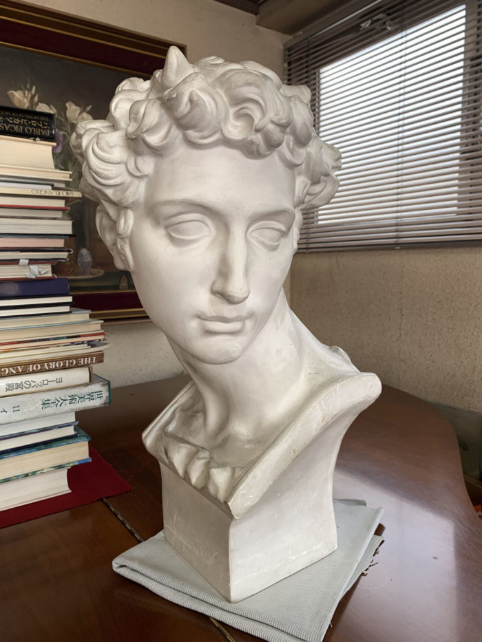 石膏物語】ジュリアーノ・デ・メディチ胸像 ミケランジェロ作 本人とは