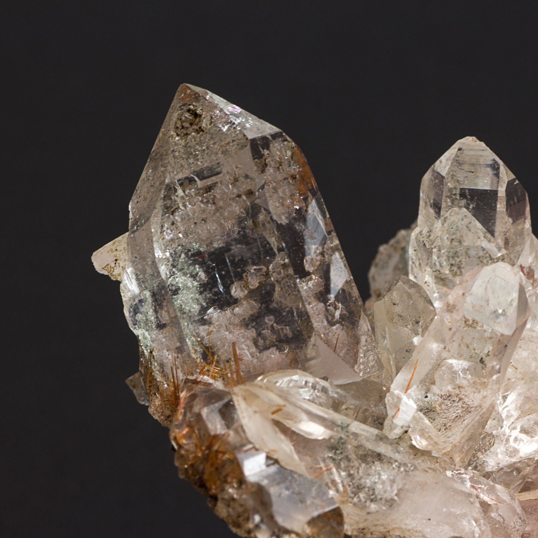 パールヴァティー産ヒマラヤ水晶クラスター｜鉱物・原石のIDIOSイディオス