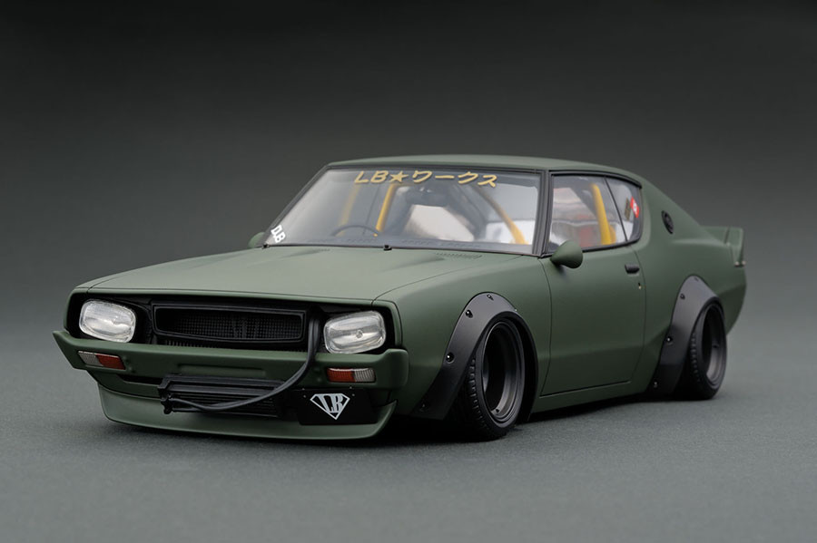 IG0436 1/18 LB-WORKS Kenmary 2Door Matte Green | LINE UP