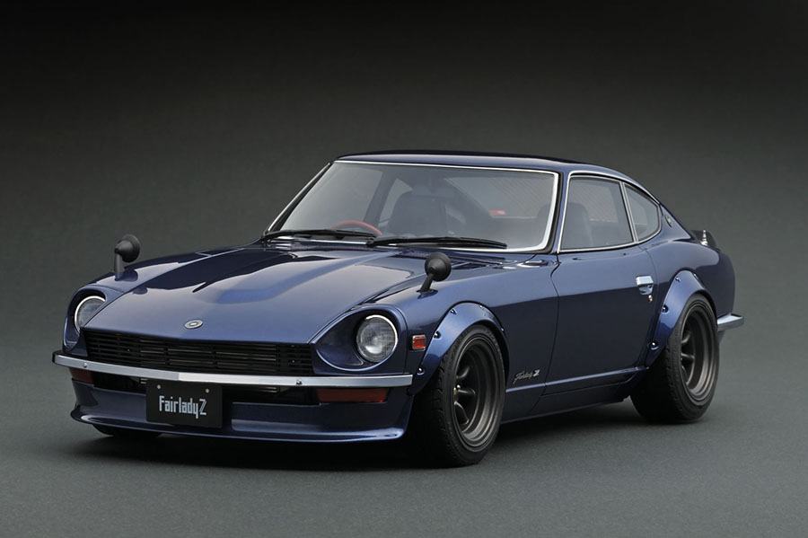 IG0492 1/12 Nissan Fairlady Z (S30) Blue | LINE UP | [公式
