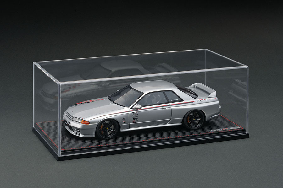 IG0498 1/18 Nismo R32 GT-R S-tune Jet Silver Metallic | LINE UP