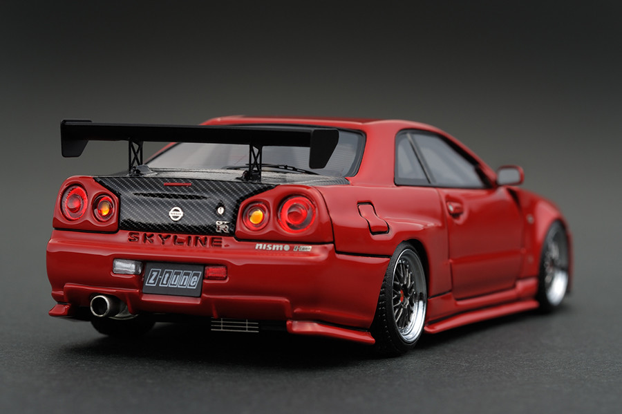 IG0607 1/43 Nismo R34 GT-R Z-tune Red | LINE UP | ignition model
