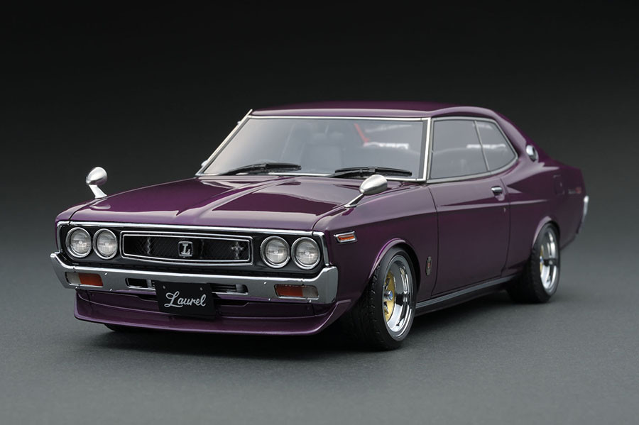 IG0623 1/18 Nissan Laurel 2000SGX (C130) Purple | LINE UP | [公式
