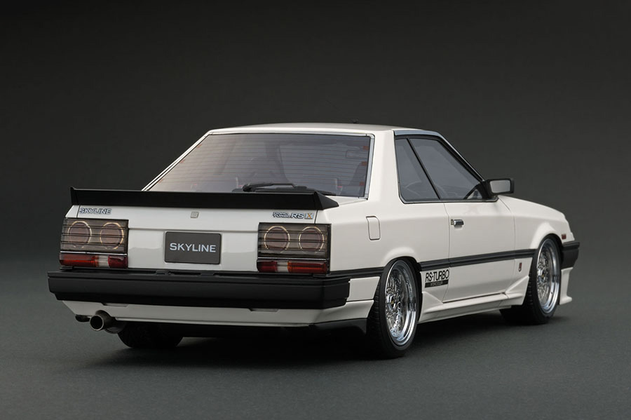 IG0994 1/18 Nissan Skyline 2000 RS-X Turbo-C (R30) White | LINE UP