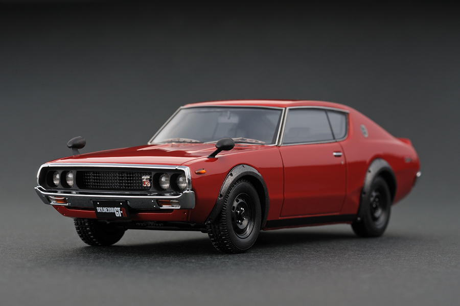 IG0031 1/43 Nissan SKYLINE 2000 GT-R (KPGC110) Red | LINE UP