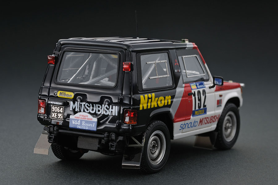 IG0059 1/43 Mitsubishi Pajero (#192) 1984 Paris-Dakar | LINE UP