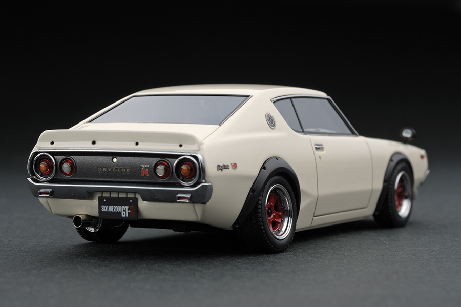 IG0072 1/43 Nissan Skyline 2000 GT-R (KPGC110) White | LINE UP