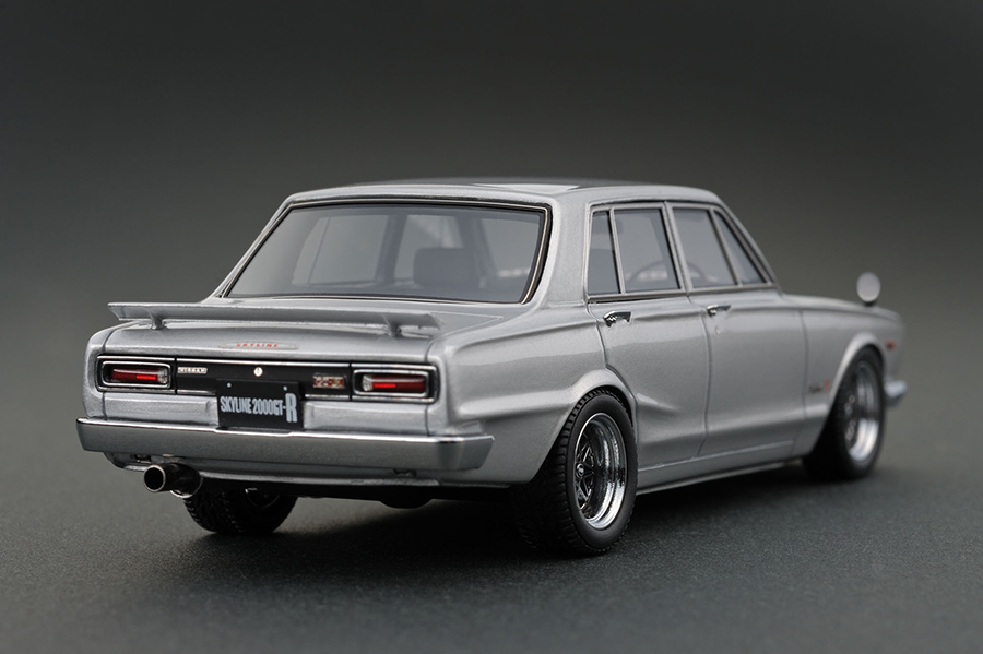 IG0079 1/43 Nissan Skyline 2000 GT-R (PGC10) Silver 1970 | LINE UP