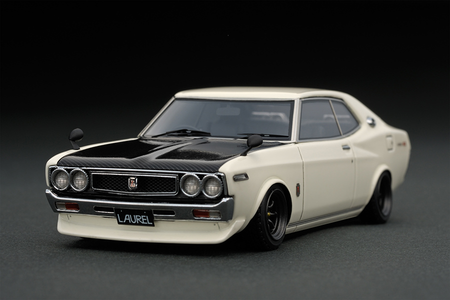 IG0276 1/43 Nissan Laurel 2000SGX (C130) White | LINE UP