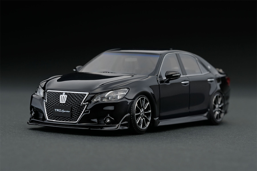 IG0390 1/43 Toyota Crown Athlete G TRD Sportivo Black | LINE UP
