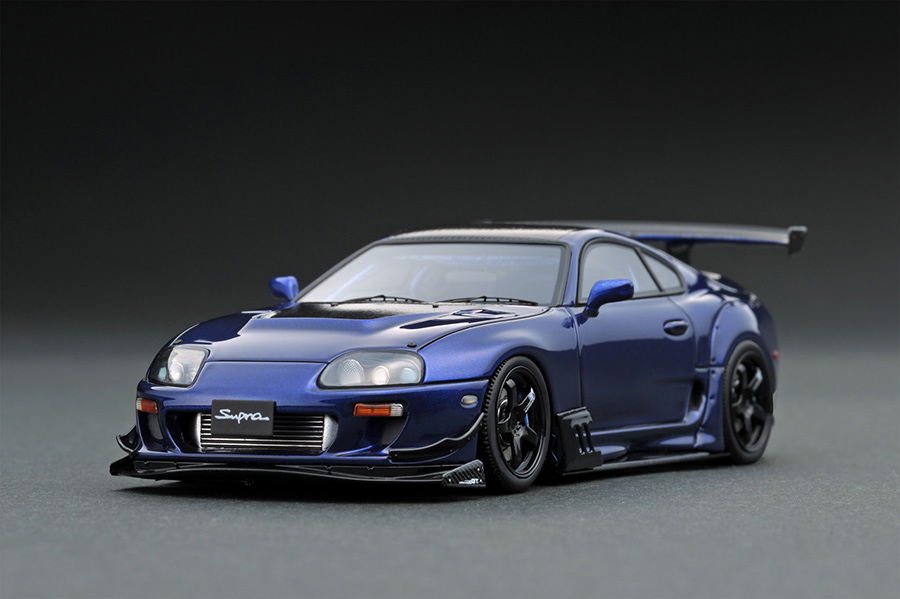 IG1429 1/43 Toyota Supra (JZA80) RZ Blue | LINE UP | [公式