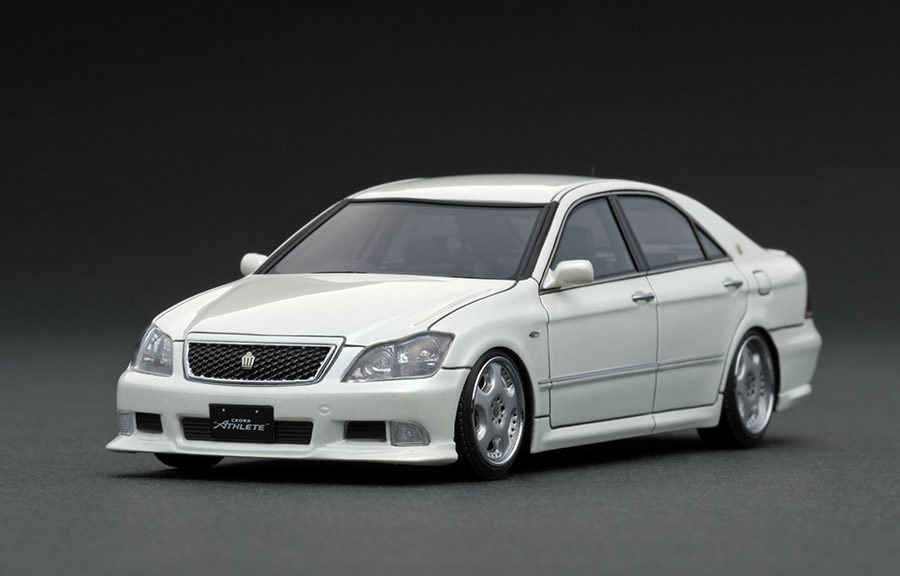 IG1504 1/43 Toyota Crown (GRS180) 3.5 Athlete Pearl White | LINE