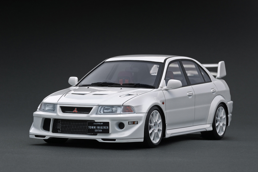 IG1551 1/18 Mitsubishi Lancer Evolution VI GSR T.M.E (CP9A) White