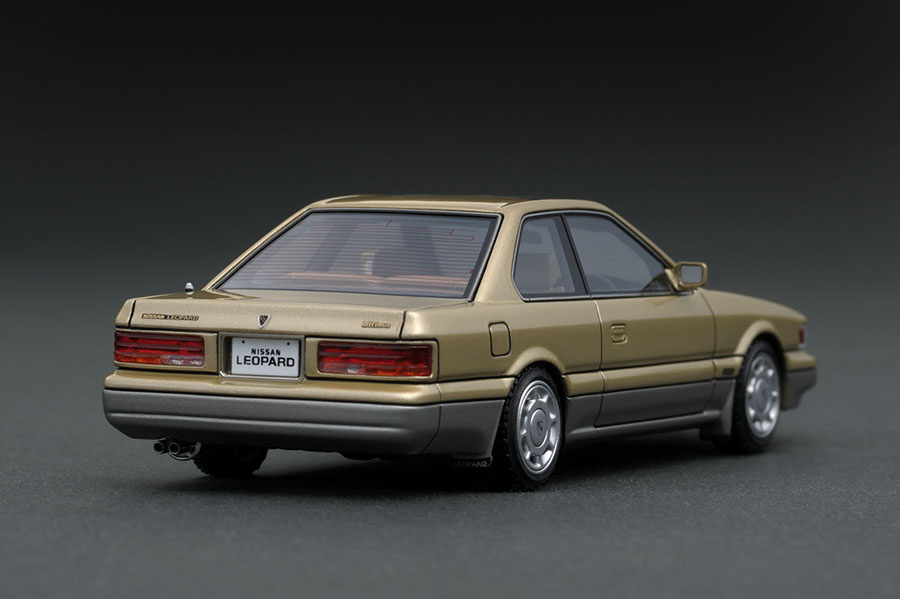 IG1567 1/43 Nissan Leopard (F31) Ultima V30TWINCAM TURBO Beige