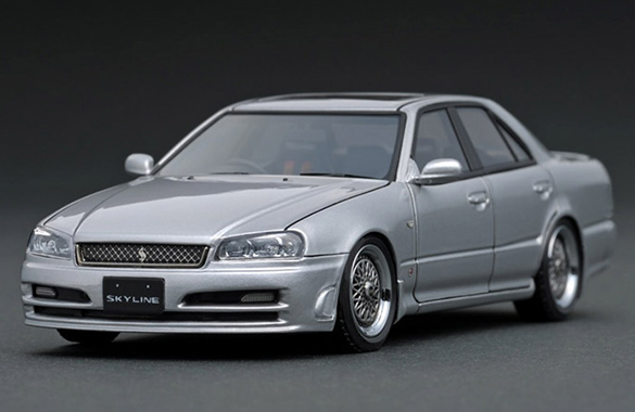 IG1613 1/43 Nissan Skyline 25GT Turbo (ER34) Silver | LINE UP