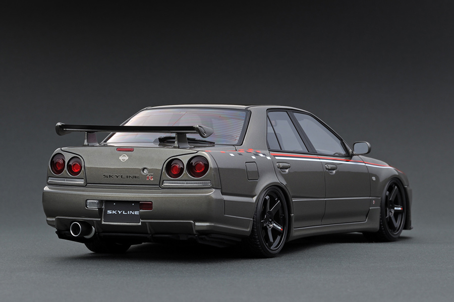 IG1807 1/18 Nissan Skyline 25GT Turbo (ER34) Gun Metallic | LINE