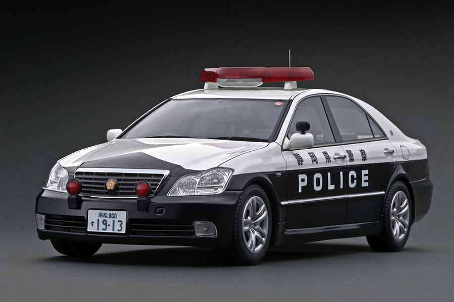 IG1913 1/18 Toyota Crown (GRS180) 静岡県警交通機動隊55号 | LINE UP