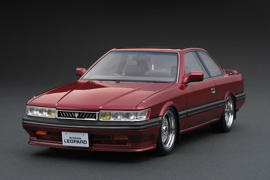 IG1018 1/18 Nissan Leopard 3.0 Ultima (F31) Red | LINE UP | [公式