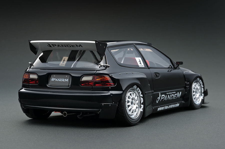 IG1055 1/18 PANDEM CIVIC (EG6) Black | LINE UP | [公式] ignition