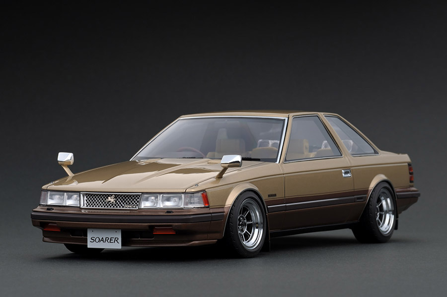 IG1372 1/18 Toyota Soarer 2800GT Extra (Z10) Gold/Brown | LINE UP