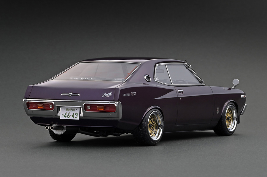 IG2404 1/18 Nissan Laurel 2000SGX (C130) Purple With Mr. Sata