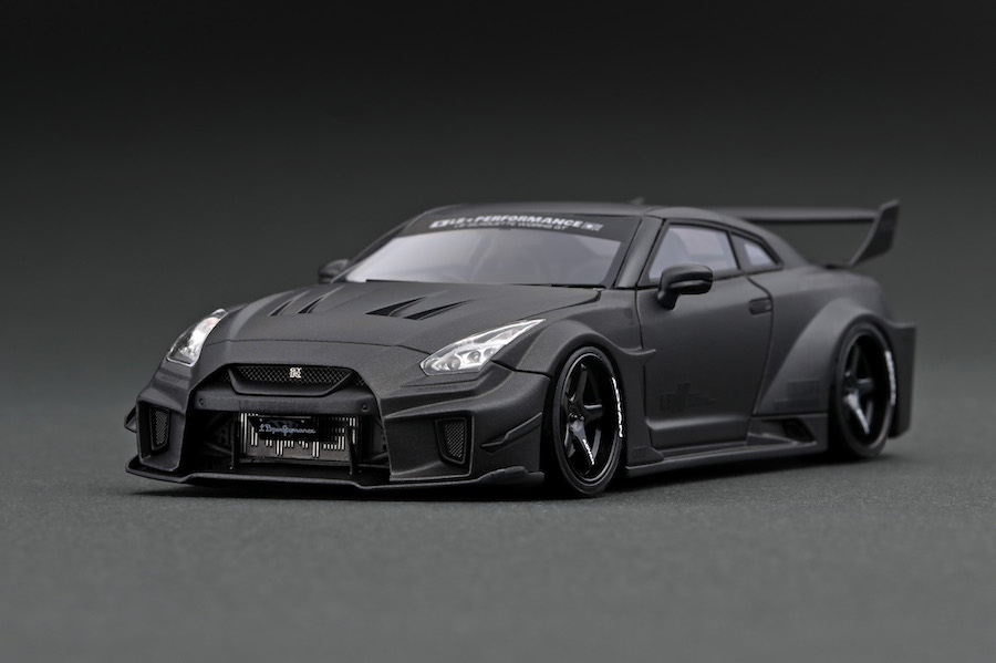 IG2542 1/43 LB-Silhouette WORKS GT Nissan 35GT-RR Matte Black