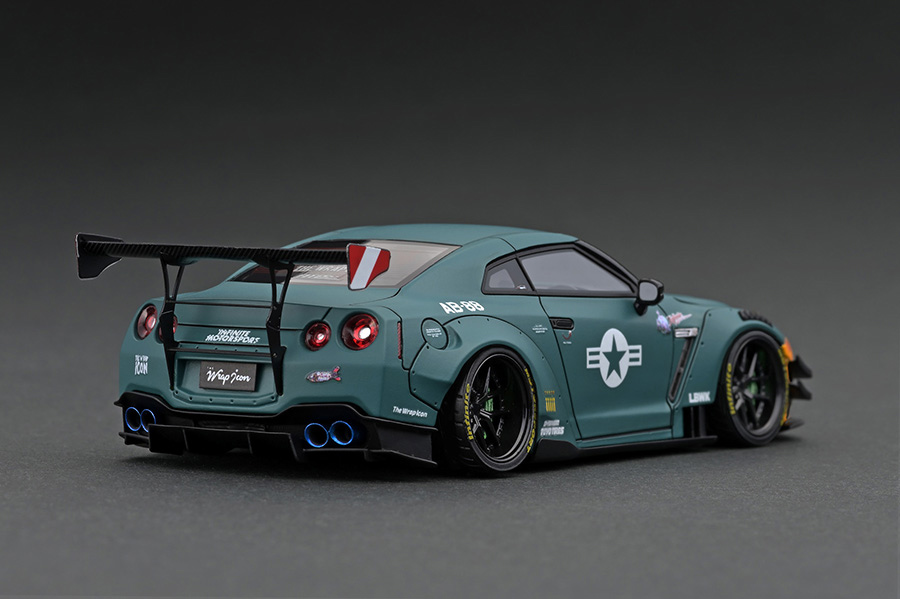 IG2557 1/43 LB-WORKS Nissan GT-R R35 type 2 Matte Green With