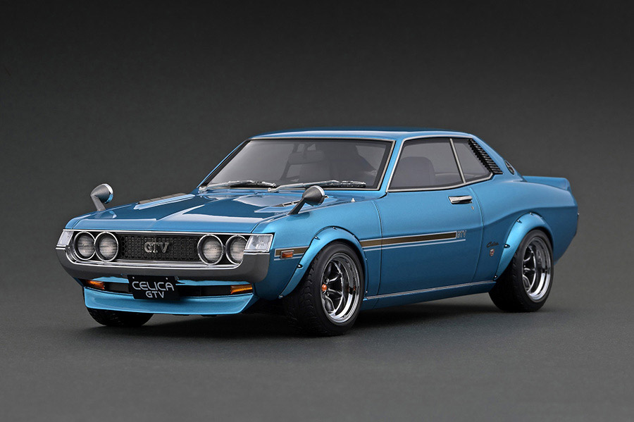 IG2593 1/18 Toyota Celica 1600GTV (TA22) Blue Metallic | LINE UP