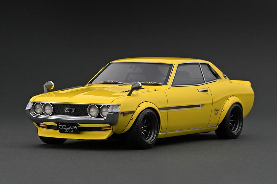 IG2595 1/18 Toyota Celica 1600GTV (TA22) Yellow | LINE UP | [公式