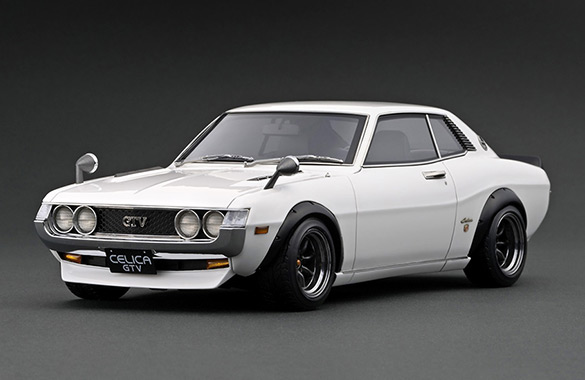 IG2598 1/18 Toyota Celica 1600GTV (TA22) White | LINE UP | [公式