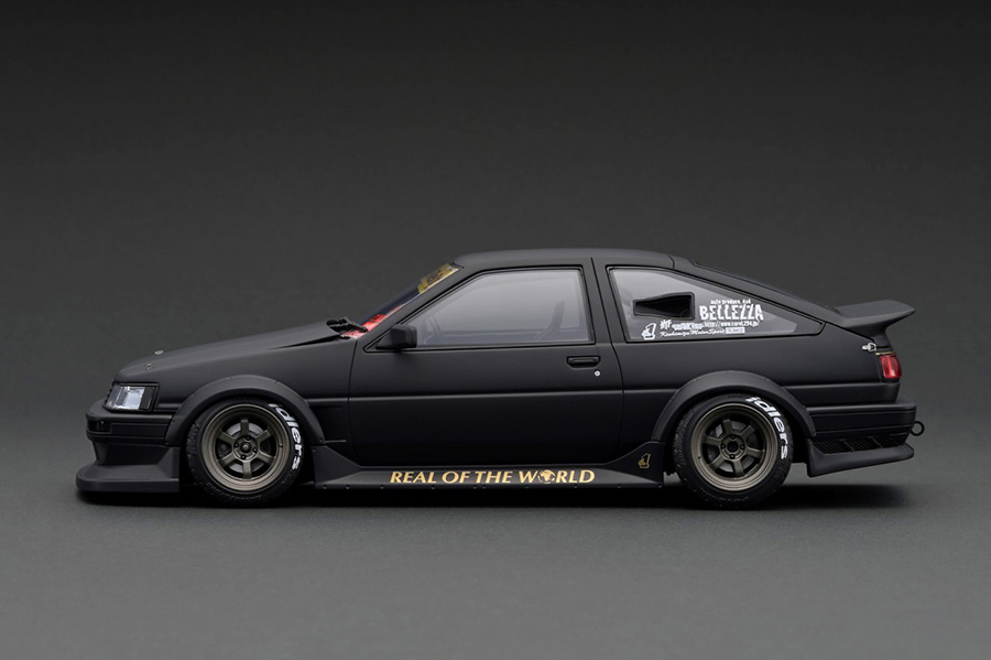 IG2606 1/18 RWB AE86 Matte Black | LINE UP | [公式] ignition model
