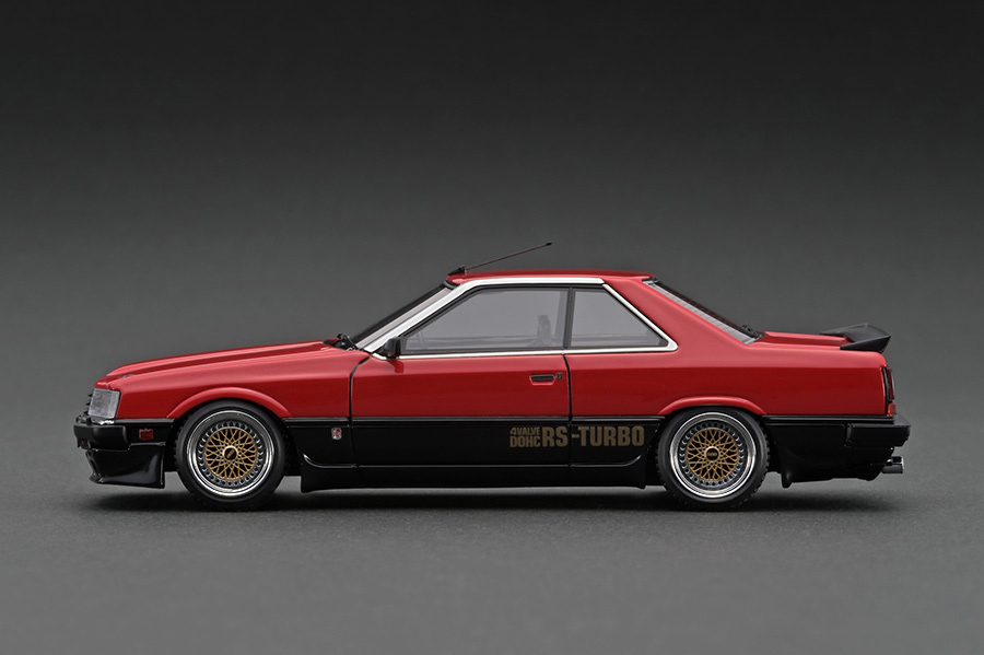 IG2623 1/43 Nissan Skyline 2000 RS-Turbo (R30) Red/Black With