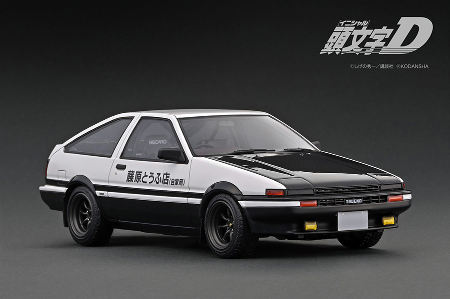IG2867 1/18 INITIAL D Toyota Sprinter Trueno 3Dr GT Apex (AE86