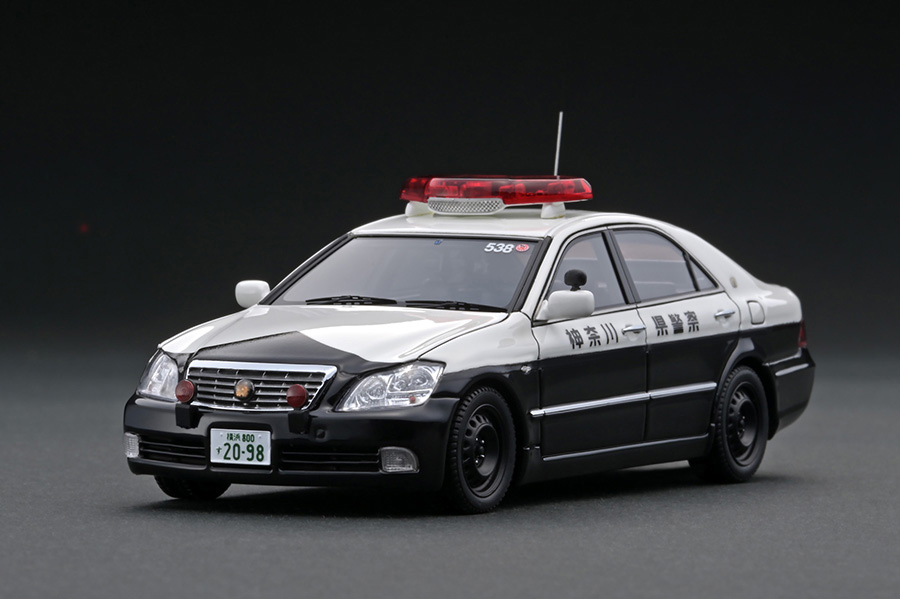 IG2098 1/43 Toyota Crown (GRS180) 神奈川県警高速道路 交通警察隊538