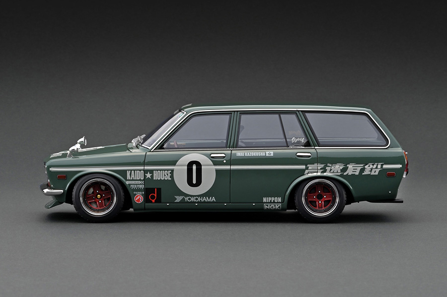 IG2218 1/18 Datsun Bluebird (510) Wagon Green Event ver. | LINE UP