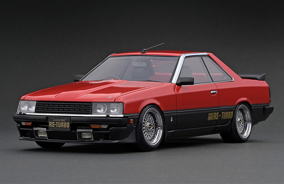 IG2349 1/18 Nissan Skyline 2000 RS-Turbo (R30) Red/Black | LINE UP
