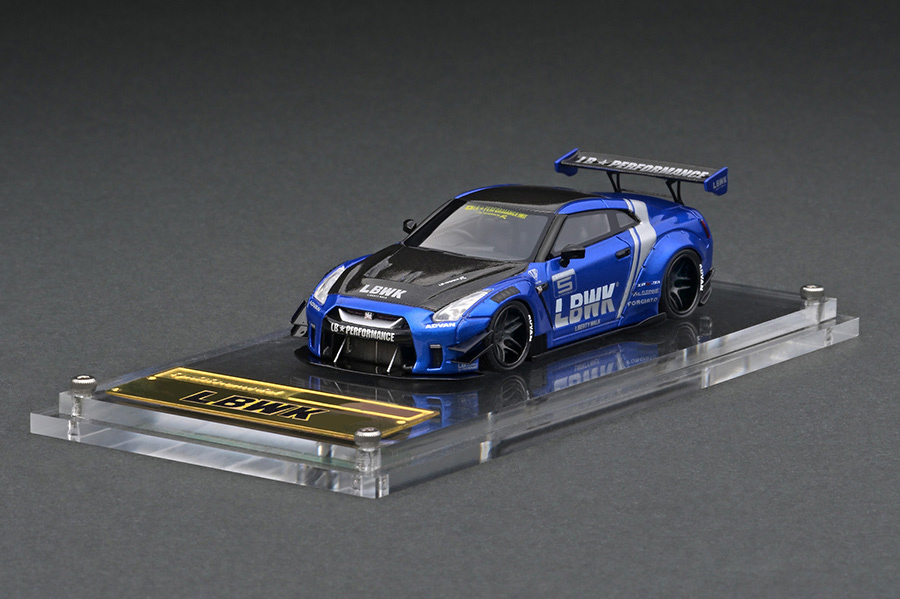 IG2368 1/64 LB-WORKS Nissan GT-R R35 type 2 Blue | LINE UP | [公式